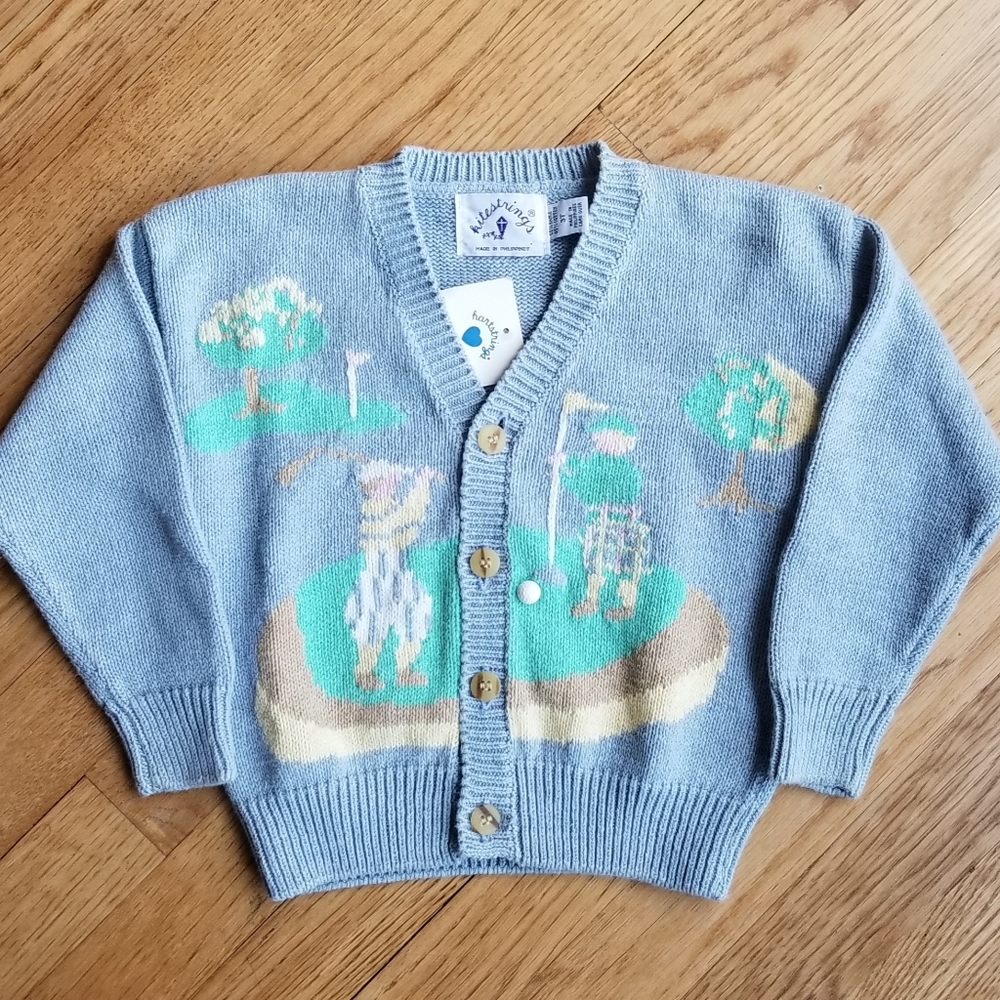 Kitestrings Hartstring Boys Cardigan Sweater 3T